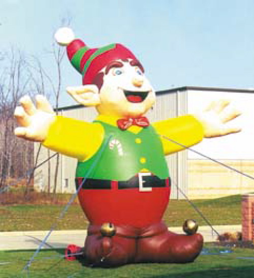 Holiday Inflatables 25' elf